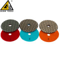 4 inch Diamond Polishing Pads Wet/Dry 3 STEP Set for Granite Stone